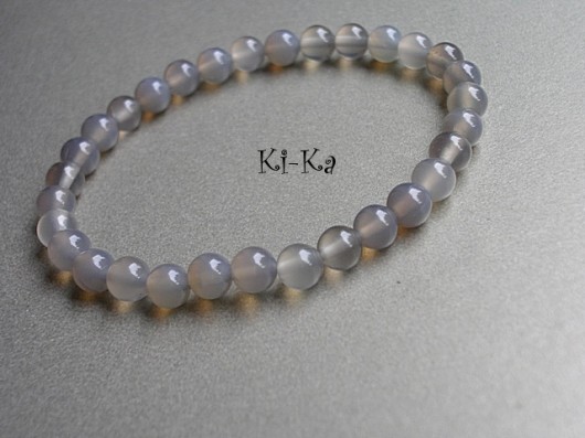  Basic grey- bransoletka KiKa pracownia
