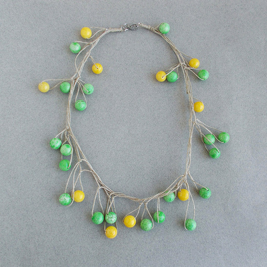 kolie Gra w kulki Naszyjnik