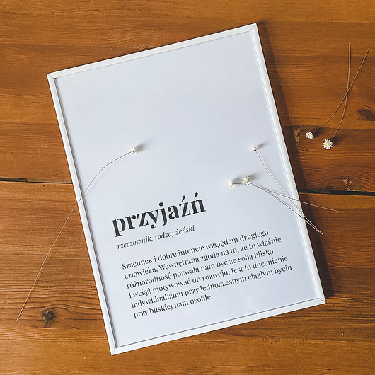 plakaty Plakat Definicja: Przyjaźń