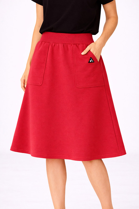 spódnice midi Spódnica Trapezowa  ,,NOEL" Czarna