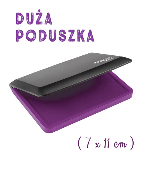 stemple Duża poduszka do stempli FIOLETOWA