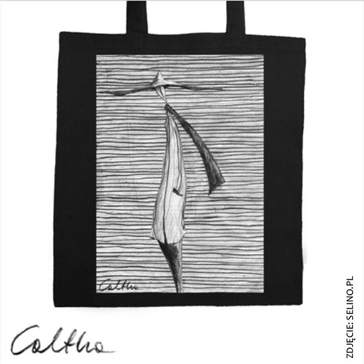 Kapelusz - torba  (2 kolory) Caltha