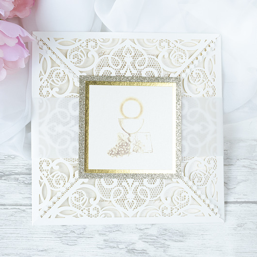 zaproszenia na komunię DIY Zaproszenia komunijne, komunia