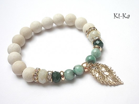 Emerald and ivory /02.06.15/ KiKa pracownia