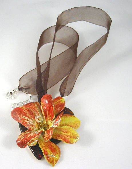Wisior tulipan II AntiqueDeco