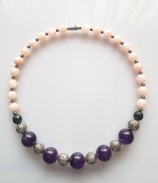 kolie Kolia z Ametystem