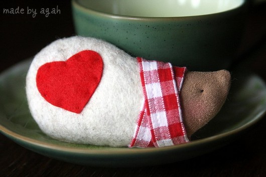 Broszka jeżyk  made by agah