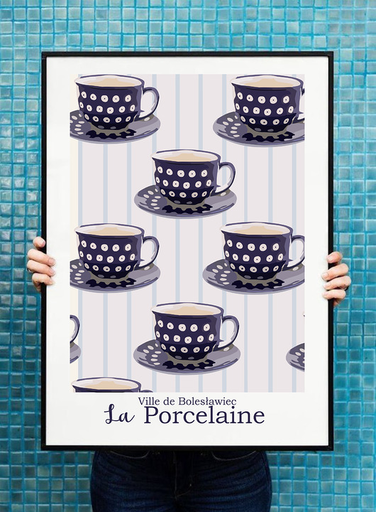 plakaty Plakat Ceramika Bolesławiec