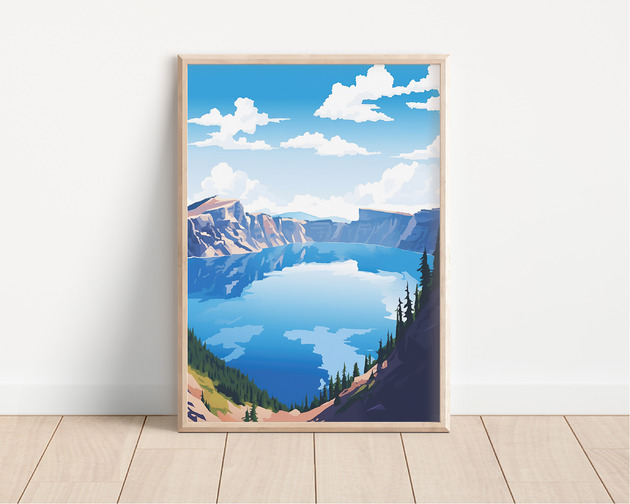 plakaty Plakat park narodowy Crater Lake