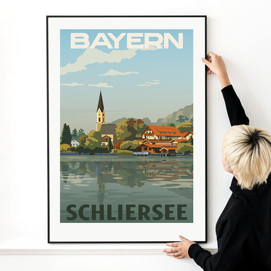 plakaty Plakat Schliersee