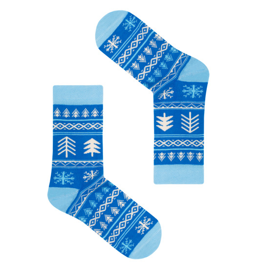 Skarpetki Finlandia Choinki 31-35 FAVES. Socks&Friends