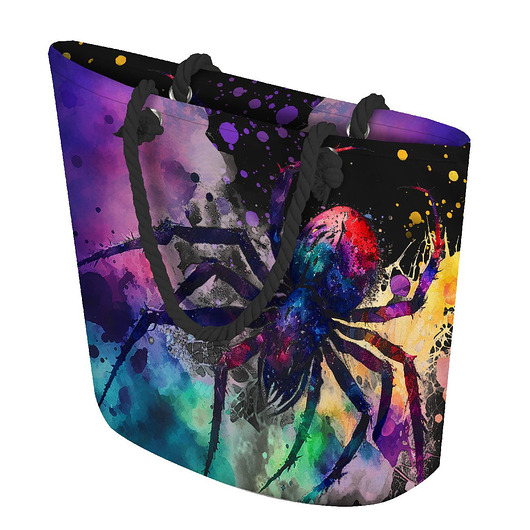 torby XXL Torba Shopper - WATERCOLOR SPIDER