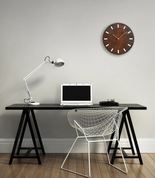 Scandi Clock - zegar drewniany Silva Drewniane Dekoracje
