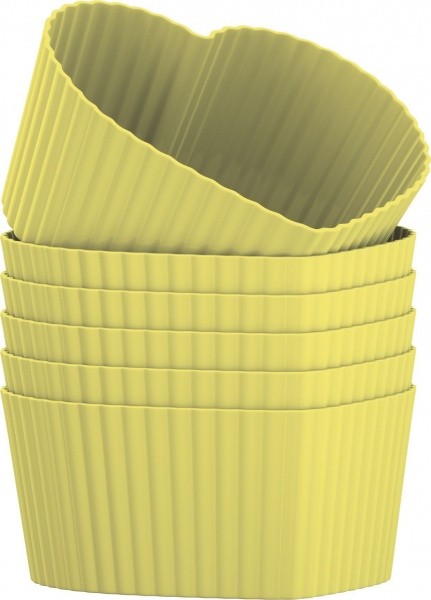 Foremki do muffinów Yellow MIA home