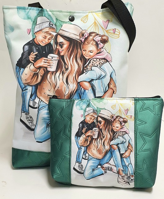 Torba i kosmetyczka z ekoskóry Gaul Designs