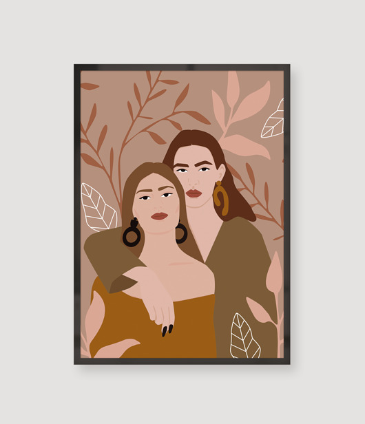 grafiki i ilustracje Siostrzeństwo A3