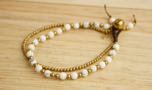 White Agate Bracelet LILITH STORE