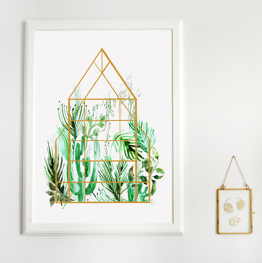 ilustracja botaniczna | 50x70 cm Anita Tomala