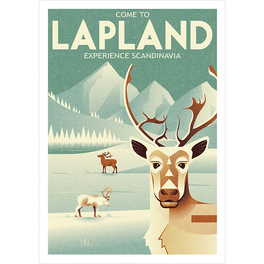 Szwecja,Laponia,Finlandia,Plakat,Skandynawia Galeria EMU