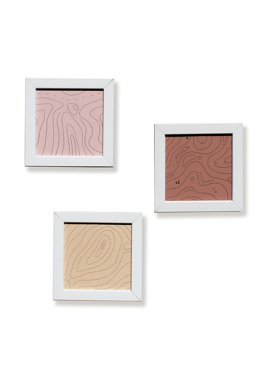 plakaty Mapy. Zestaw grafik 10x10 cm