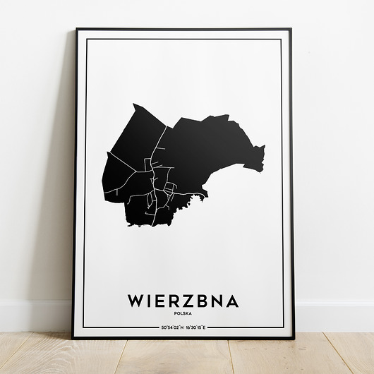 Plakat Miasto - Wierzbna Peszkowski Graphic