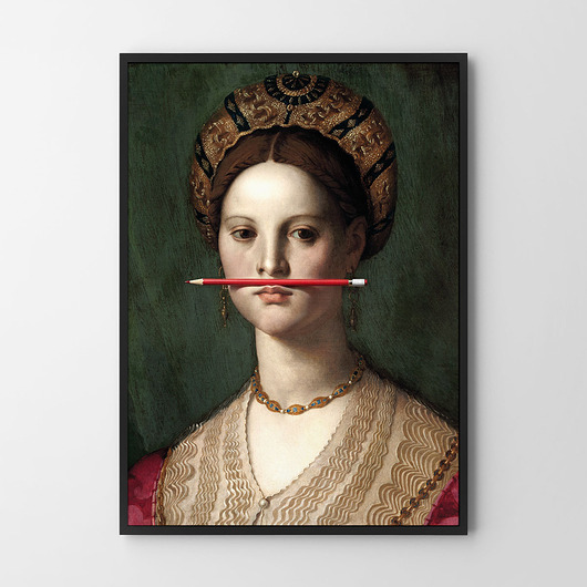 plakaty Plakat Kobieta pisząca