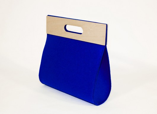 Big felt bag Indygo moo studio