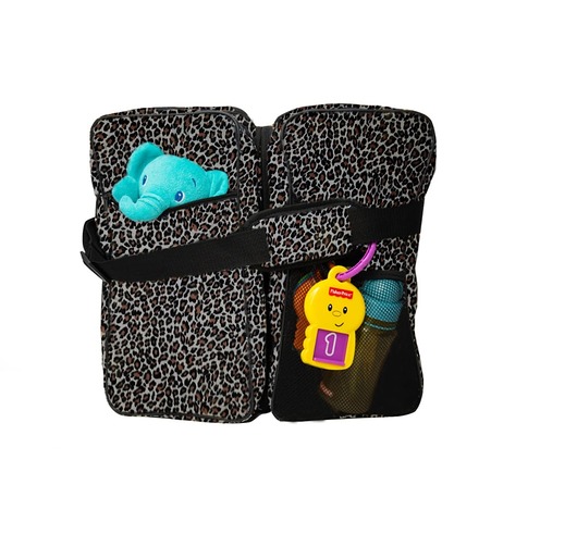 torebki, worki i plecaki dziecięce Baby Travel od Sango Trade - panterka