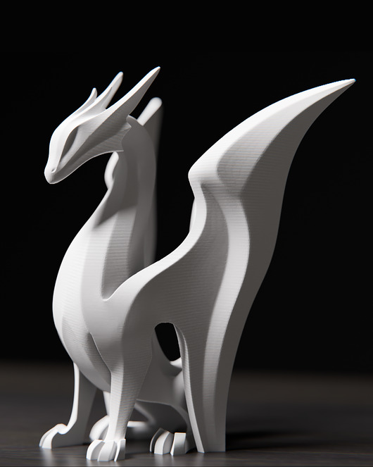 figurki i rzeźby Rzeźba DRAGON, majestatyczna figura
