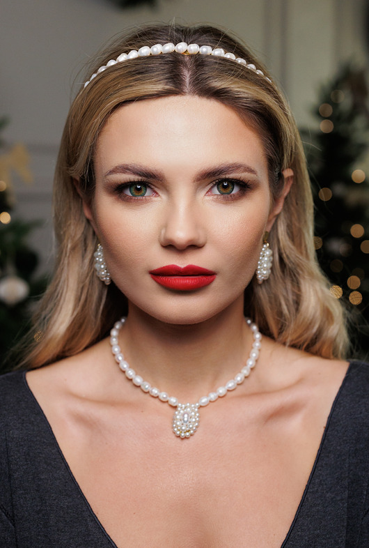 komplet biżuterii Komplet Pearls