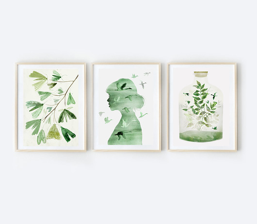 Zestaw grafik | 40x50 cm Anita Tomala