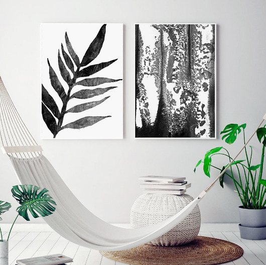 Zestaw dwóch grafik | 50x70 cm Milo Mi