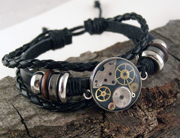 Mechaniczna bransoletka unisex 171 Zegarynki