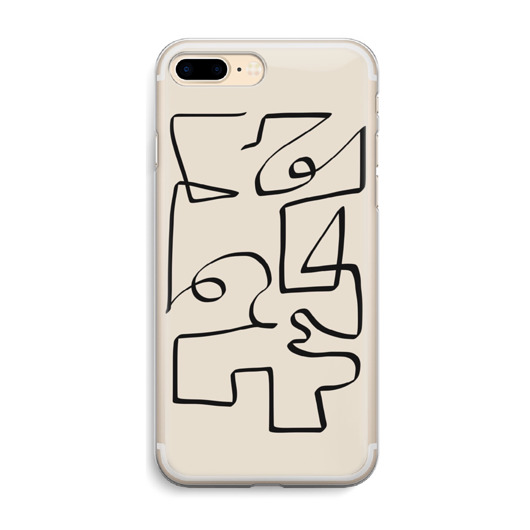 Linie iPhone case ETUI SILIKONOWE obudowa KYOUSTUFF