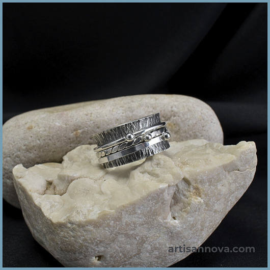 pierścionki srebrne Pierścionek obrączka ze srebra rozmiar 19