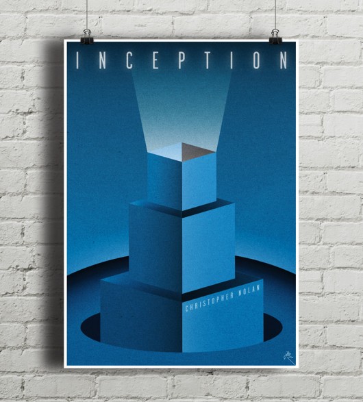 Incepcja - plakat minimalmill