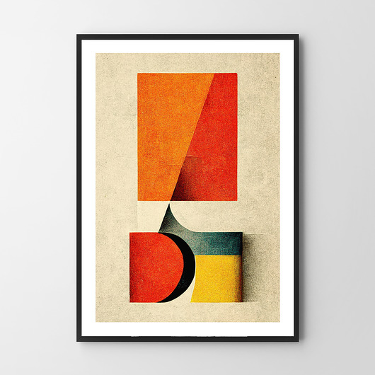 plakaty Plakat Geometryczna Abstrakcja