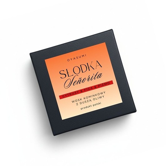 świeczniki i świece Wosk zapachowy do kominka Słodka Seniorita