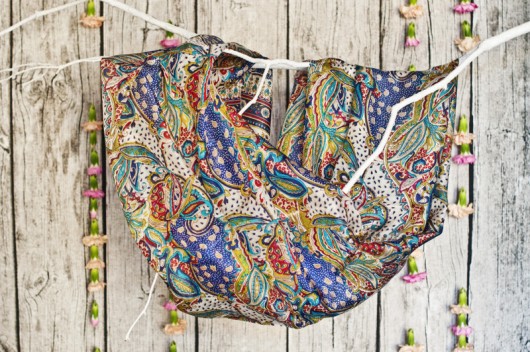 SZAL jedwabny orient BOHO STREET WEAR