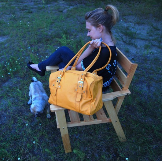 Kat&#039;s Yellow Mustard / City Bag Kat of Colours