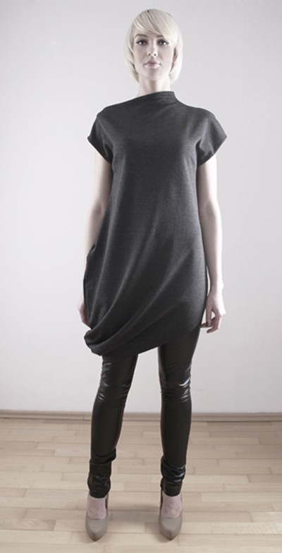 grey tunic S pudu