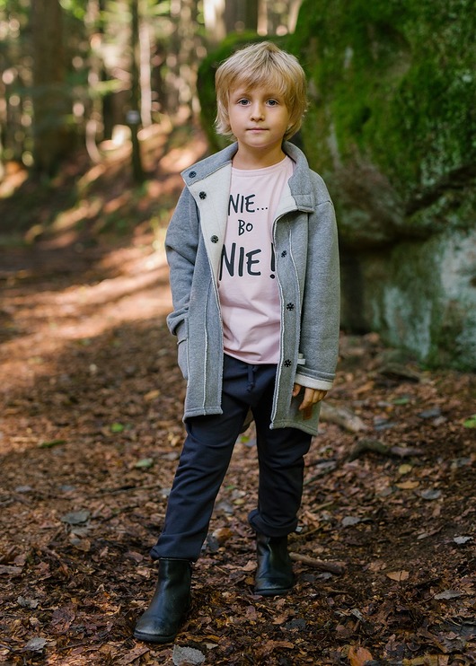 SPODNIE BAGGY TIMO grafit martababy