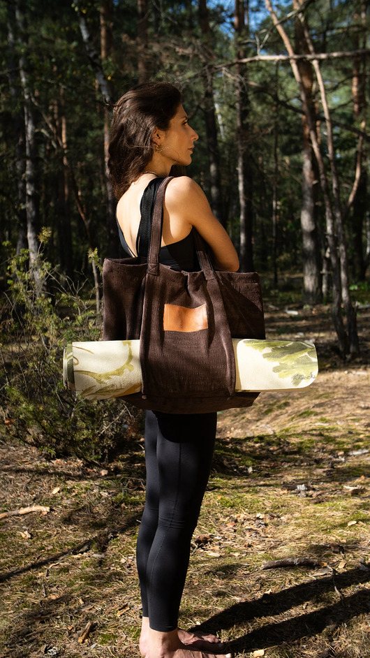 akcesoria do jogi Torba na jogę TANSY Umber