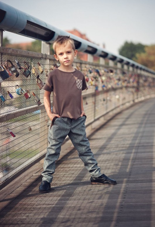 Woolen star t-shirt Katarzyna Sokol