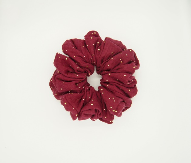 gumki do włosów Scrunchie muślinowa gumka do włosów