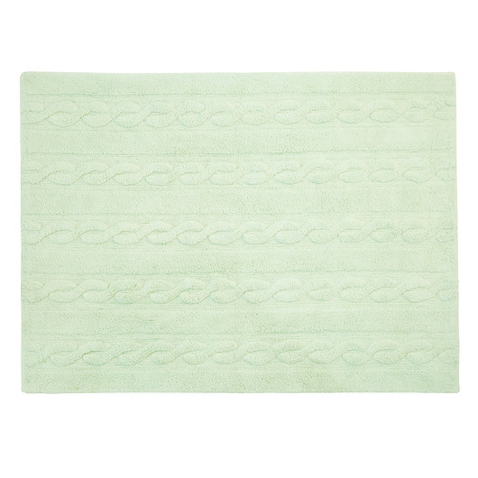 dywany Dywan Bawełniany Trenzas Soft Mint 120x160 cm Lorena Canals