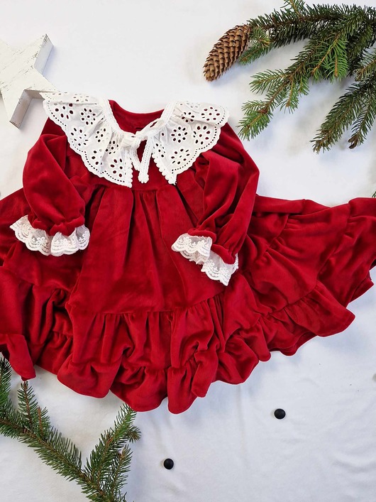 sukienki dla dziewczynki Sukienka  Red Velvet Ho Ho