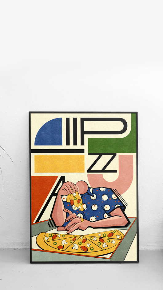 grafiki i ilustracje Pizza