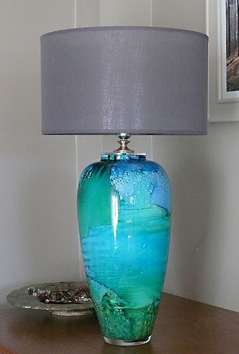 Lampa - " W turkusie" SolArt