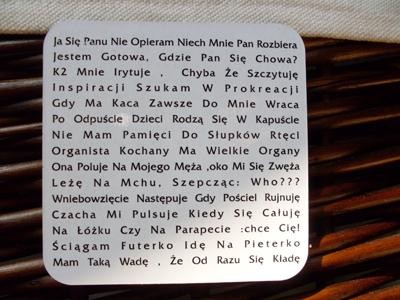 podkładam sie pod gorace i wrzące ruda klara